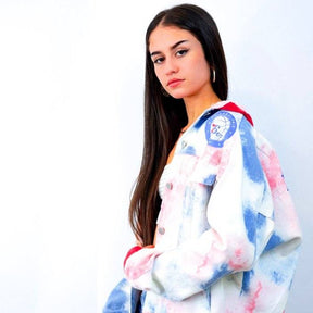 'GO 76ers' DENIM JACKET - WOMEN