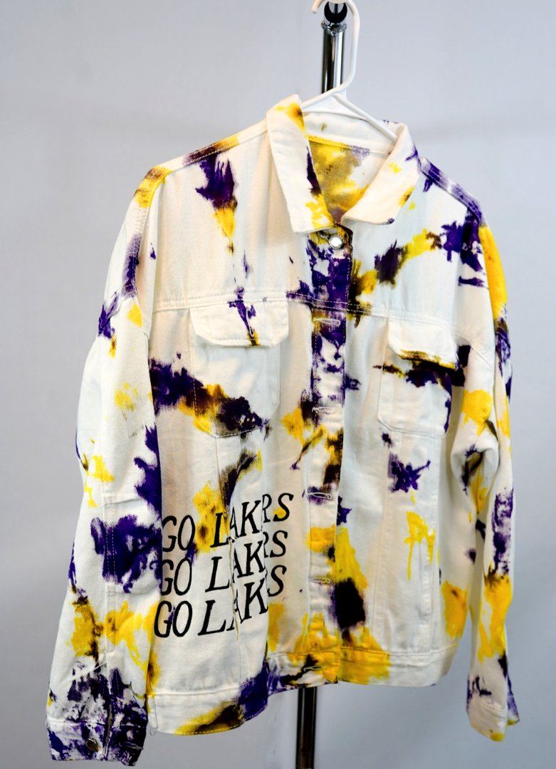 'GO LAKERS' DENIM JACKET - WOMEN