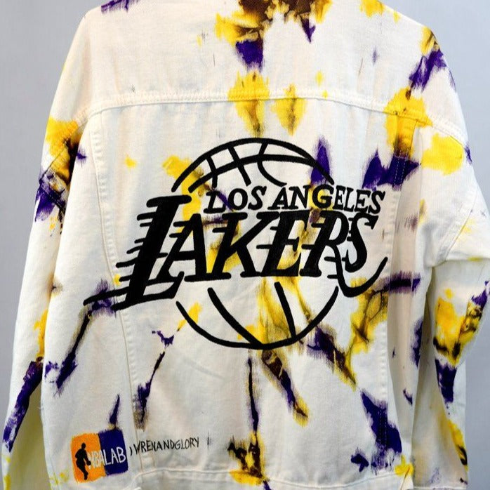 GO LAKERS' DENIM JACKET - MEN by Wren + Glory – Poe and Company Limited
