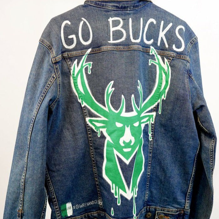 Wren + Glory 'Go Bulls' Denim Jacket - Men