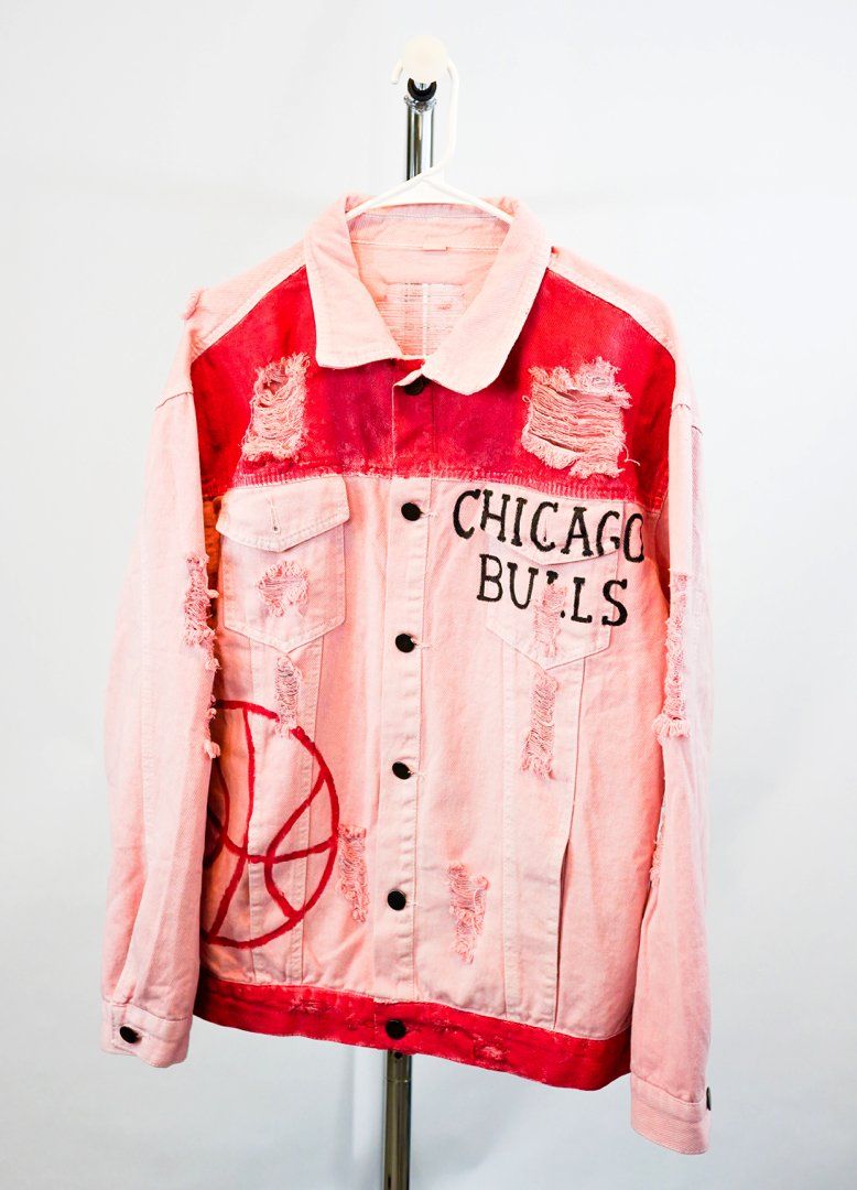 'GO BULLS' DENIM JACKET - WOMEN