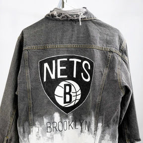 'GO NETS' DENIM JACKET - WOMEN