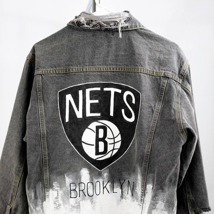 'GO NETS' DENIM JACKET - WOMEN