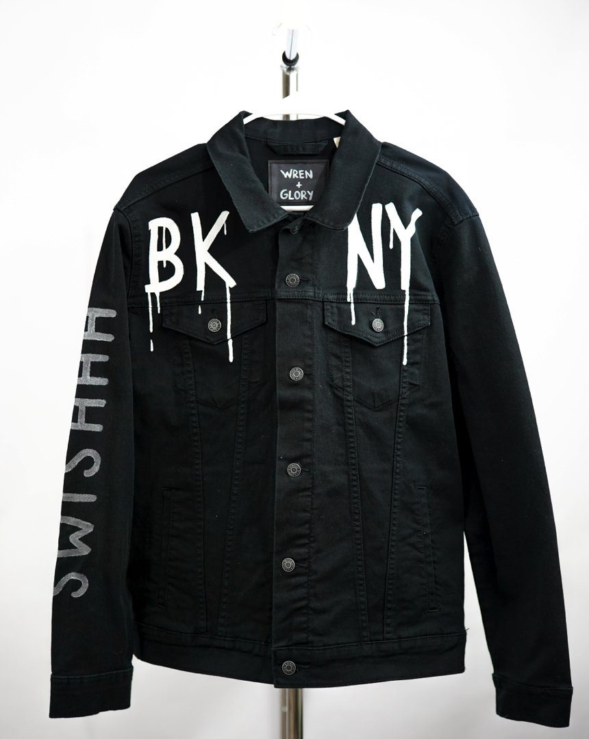 'GO NETS' DENIM JACKET - MEN