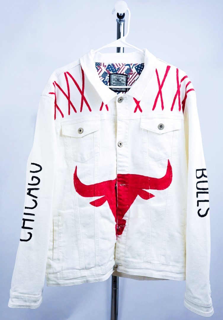 'GO BULLS' DENIM JACKET - MEN