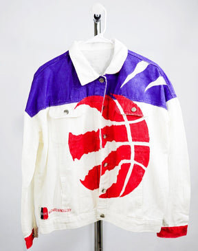 'GO RAPTORS' DENIM JACKET - WOMEN