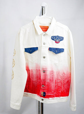 'GO PELICANS' DENIM JACKET - MEN