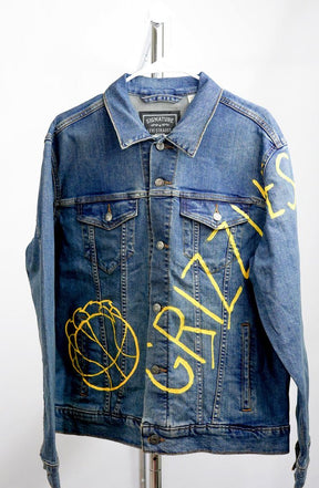 'GO GRIZZLIES' DENIM JACKET - MEN