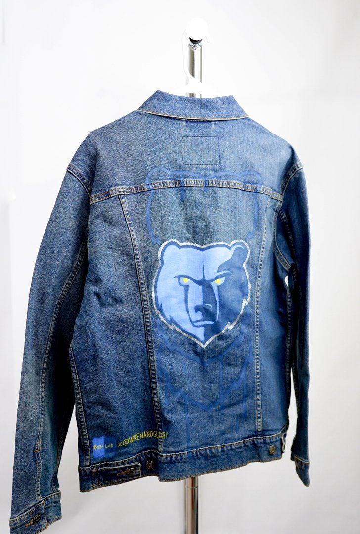 'GO GRIZZLIES' DENIM JACKET - MEN