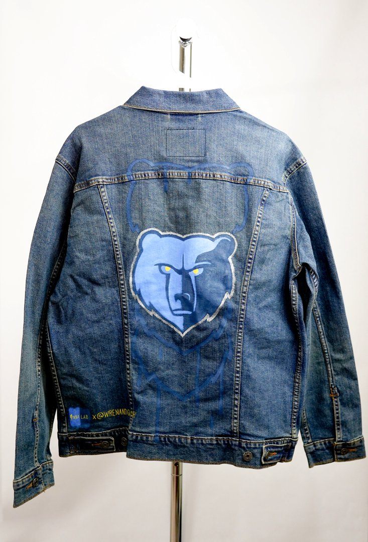 'GO GRIZZLIES' DENIM JACKET - MEN