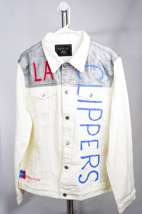 'GO CLIPPERS' DENIM JACKET - MEN