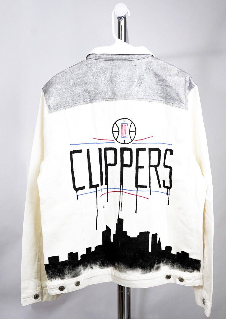 'GO CLIPPERS' DENIM JACKET - MEN