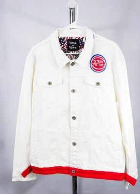 'GO PISTONS' DENIM JACKET - MEN