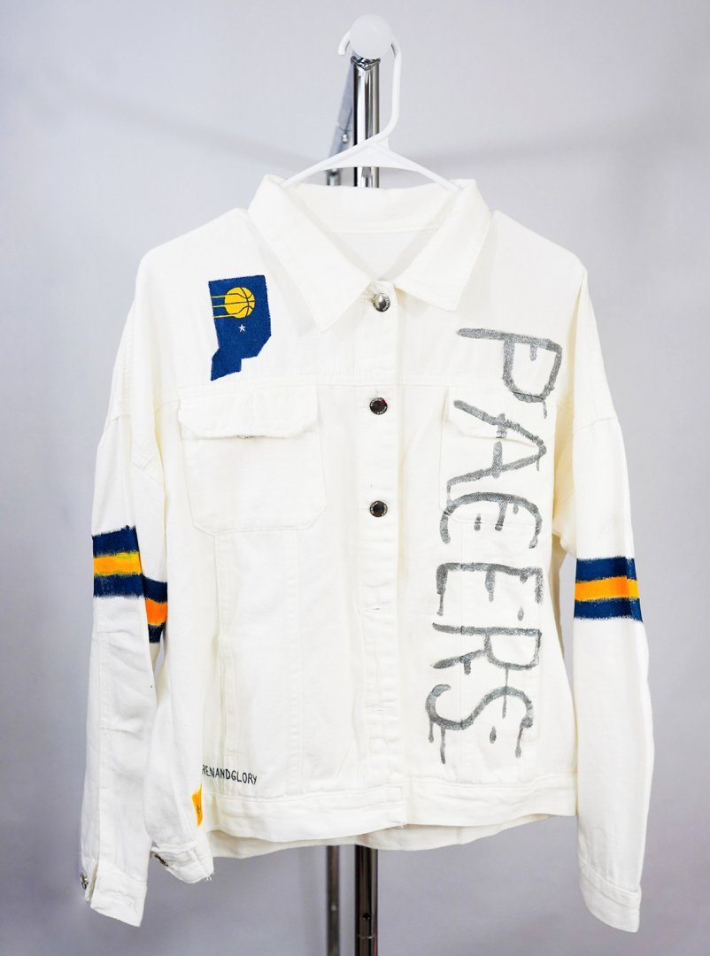 'GO PACERS' DENIM JACKET - WOMEN