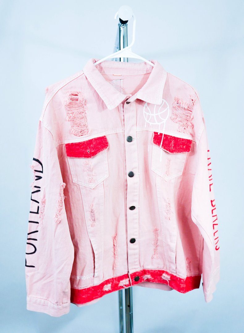 'GO BLAZERS' DENIM JACKET - WOMEN