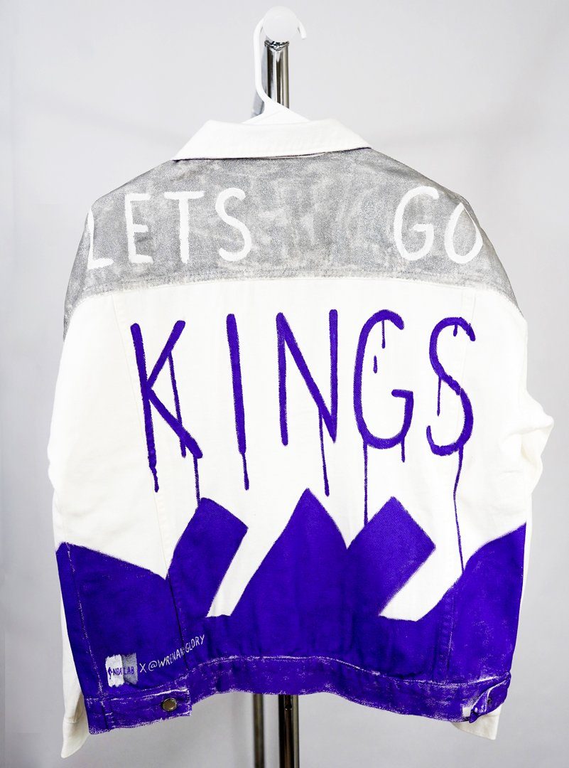 'GO KINGS' DENIM JACKET - WOMENS