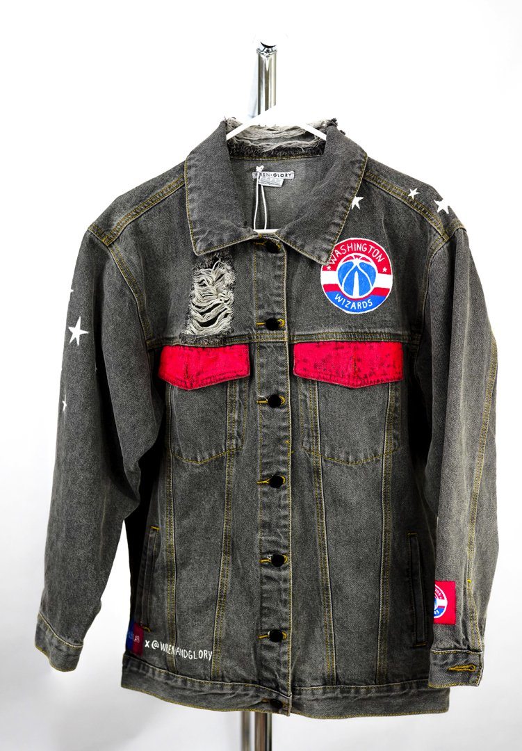 'GO WIZARDS' DENIM JACKET - WOMEN