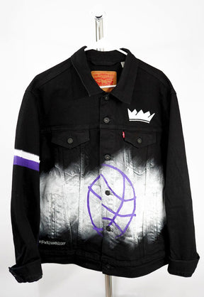 'GO KINGS' DENIM JACKET - MENS