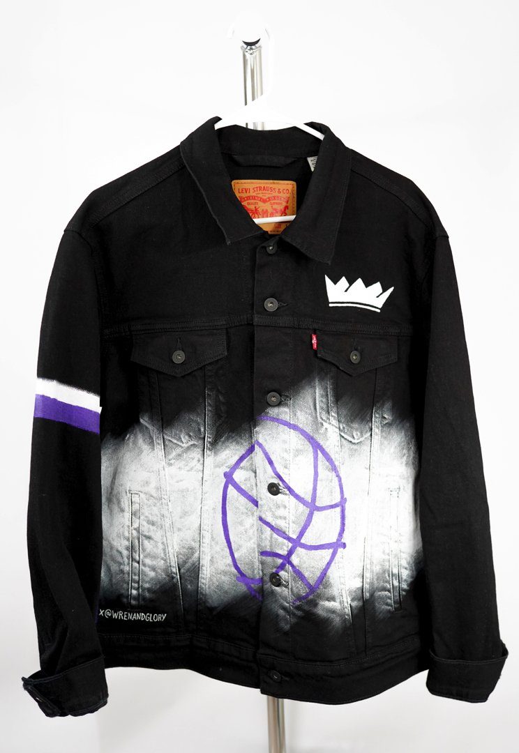 'GO KINGS' DENIM JACKET - MENS