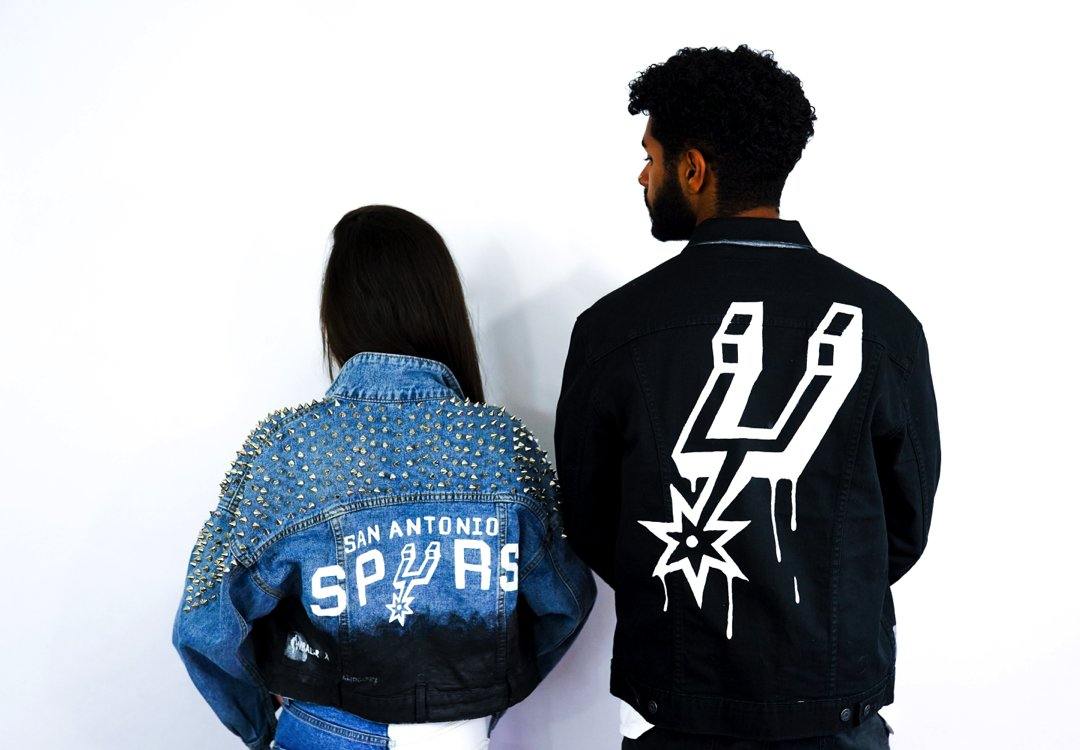 'GO SPURS' DENIM JACKET - MEN