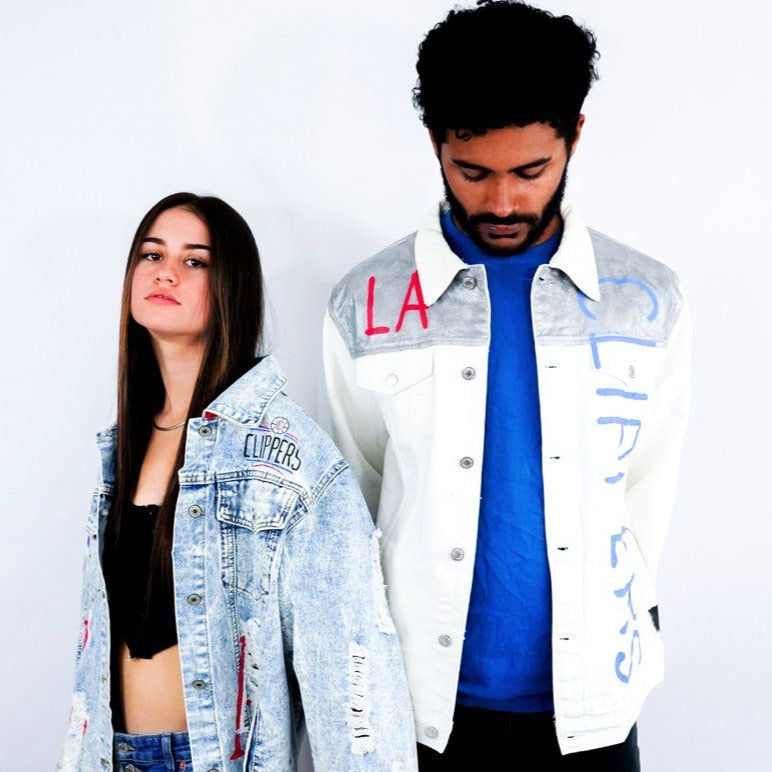 'GO CLIPPERS' DENIM JACKET - MEN