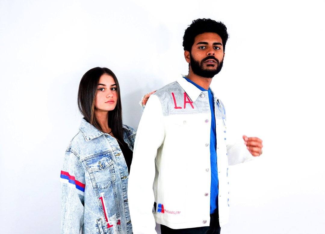 'GO CLIPPERS' DENIM JACKET - MEN