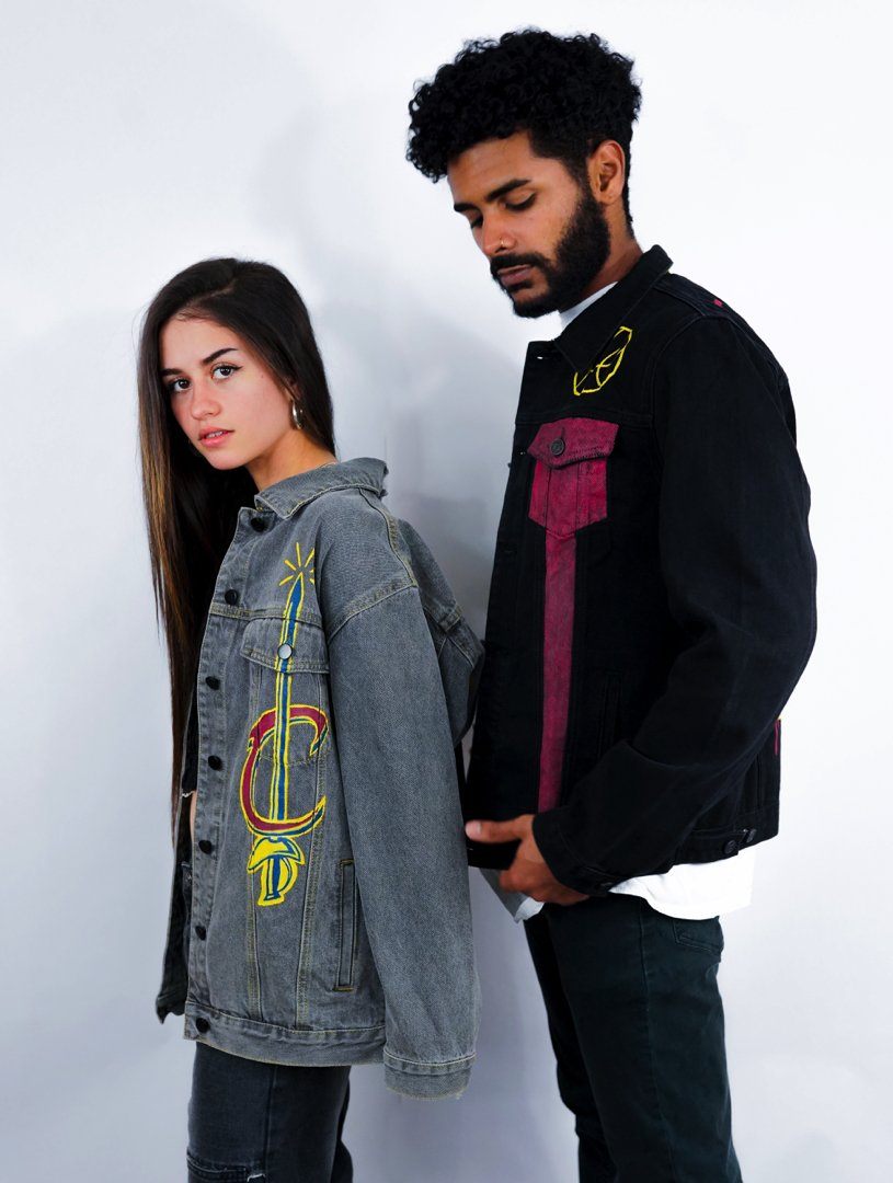 'GO CAVS' DENIM JACKET - WOMEN