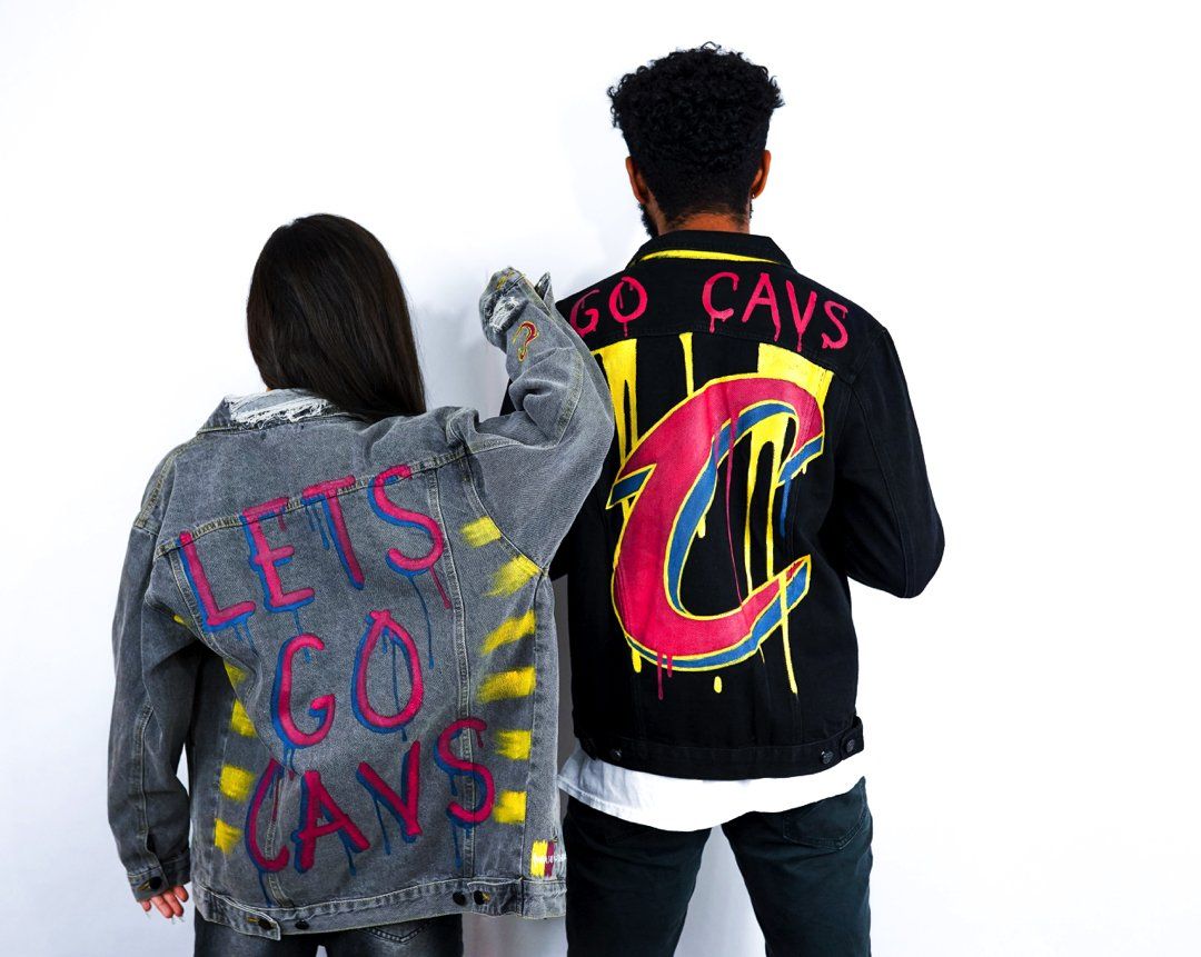 'GO CAVS' DENIM JACKET - MEN