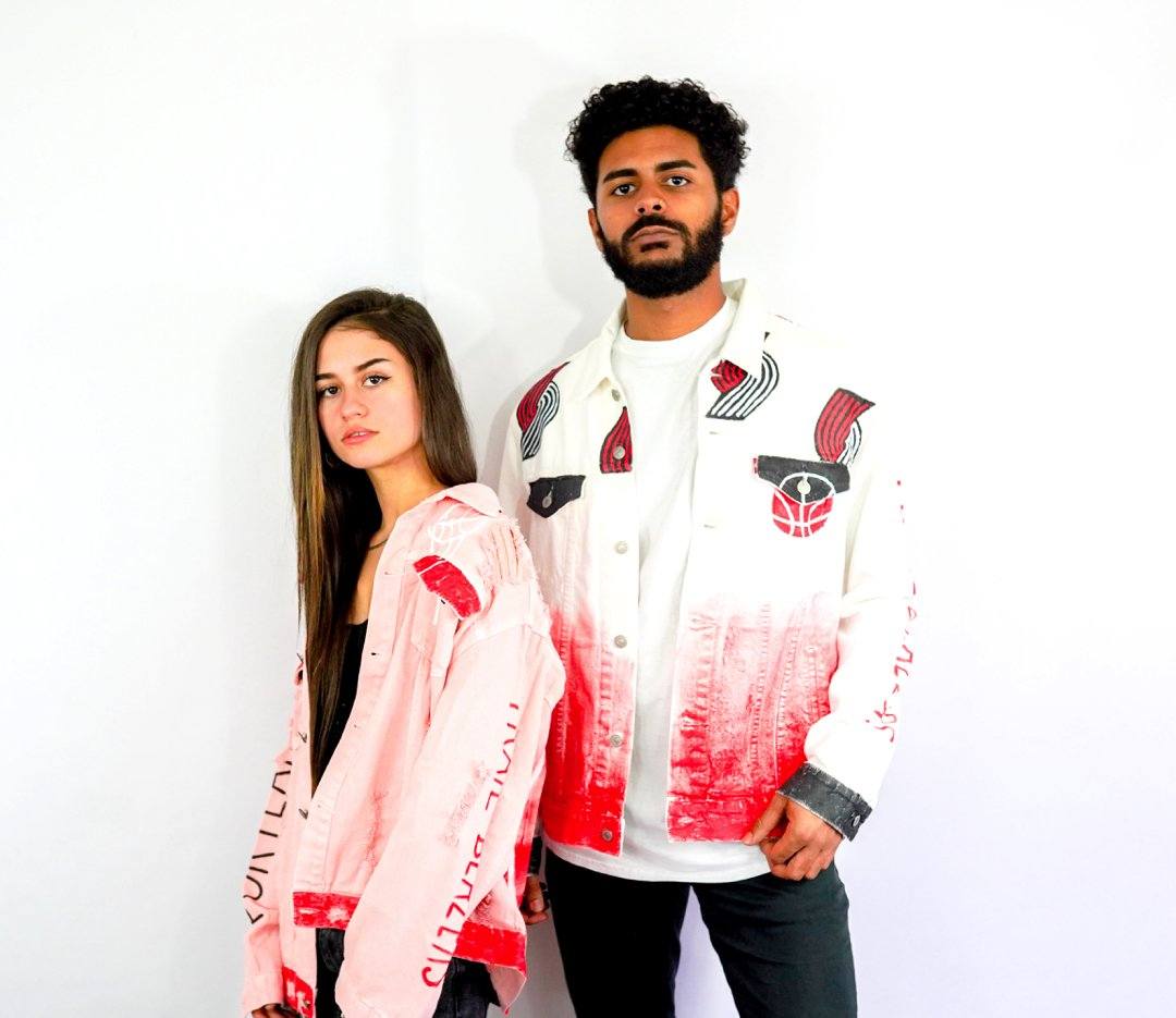 'GO BLAZERS' DENIM JACKET - WOMEN