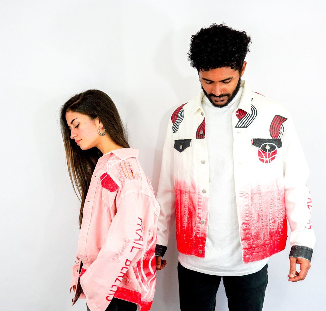 'GO BLAZERS' DENIM JACKET - WOMEN
