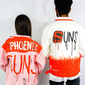 'GO SUNS' DENIM JACKET - WOMEN