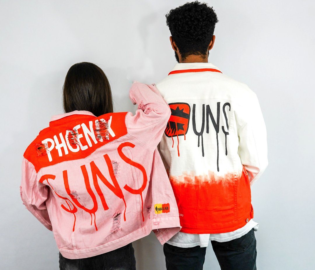 'GO SUNS' DENIM JACKET - MEN