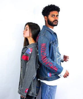 'GO WIZARDS' DENIM JACKET - WOMEN