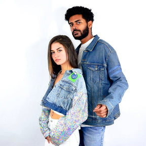 'GO TIMBS' DENIM JACKET - MEN