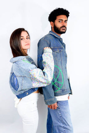 'GO TIMBS' DENIM JACKET - MEN