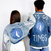 'GO TIMBS' DENIM JACKET - MEN