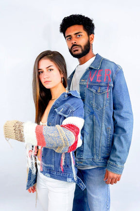 'GO NUGGETS' DENIM JACKET - WOMEN