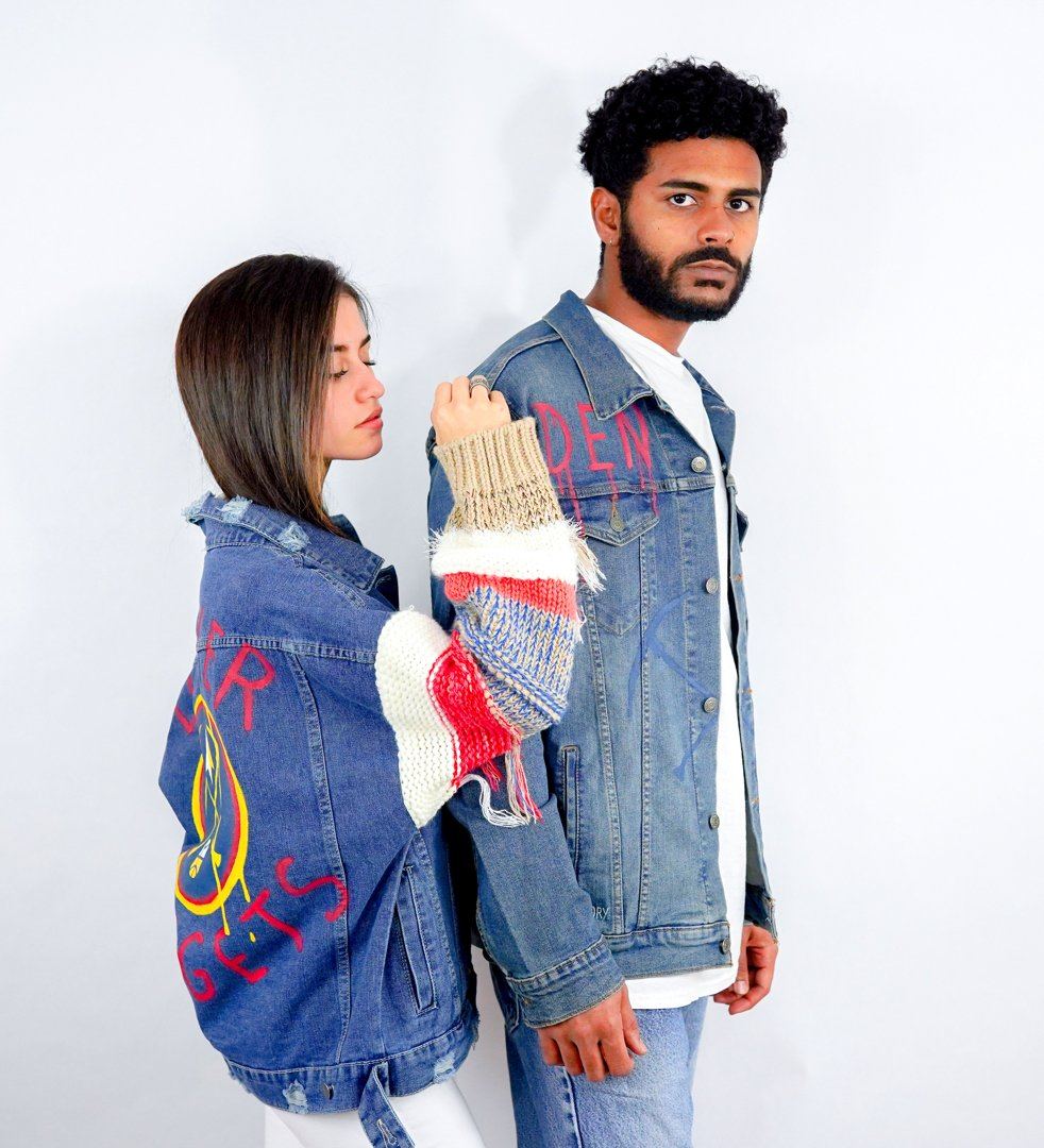 'GO NUGGETS' DENIM JACKET - MEN