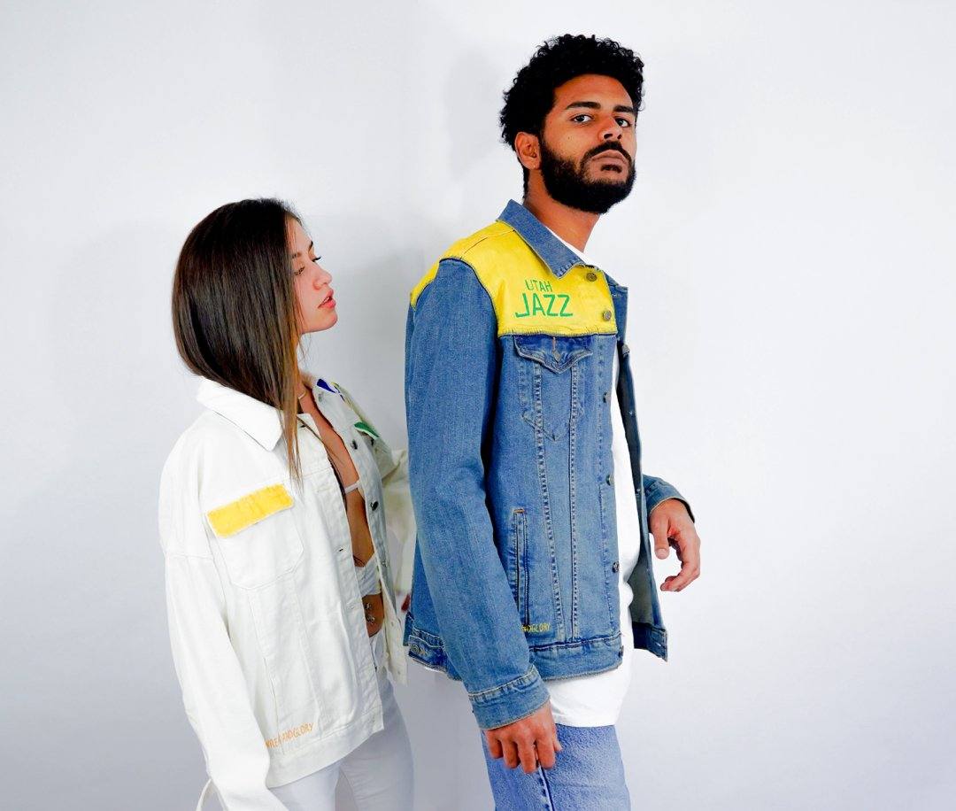 'GO JAZZ' DENIM JACKET - WOMEN