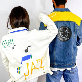 'GO JAZZ' DENIM JACKET - MEN