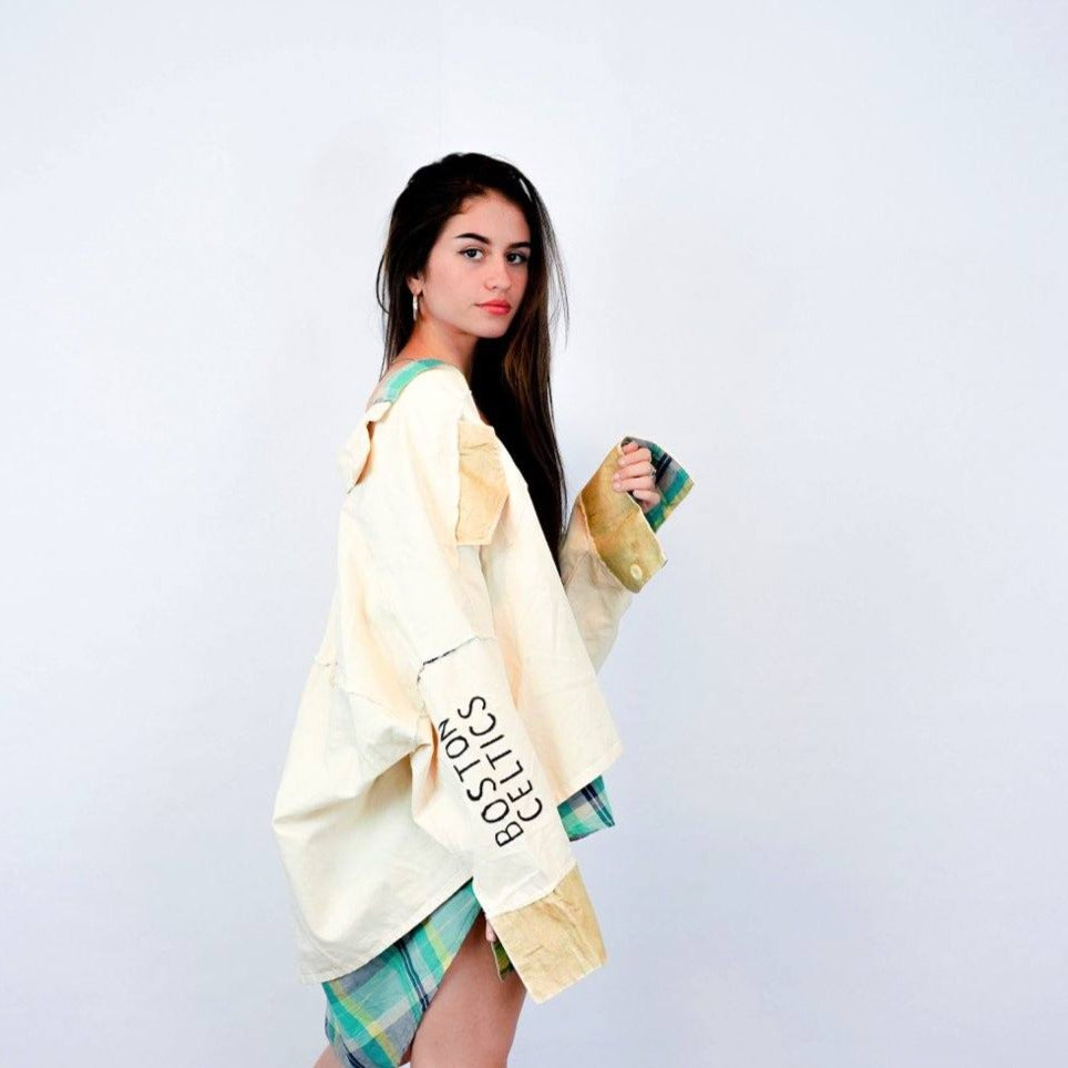 'GO CELTICS' DENIM JACKET - WOMEN