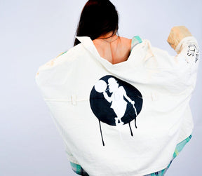 'GO CELTICS' DENIM JACKET - WOMEN