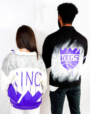 'GO KINGS' DENIM JACKET - MENS