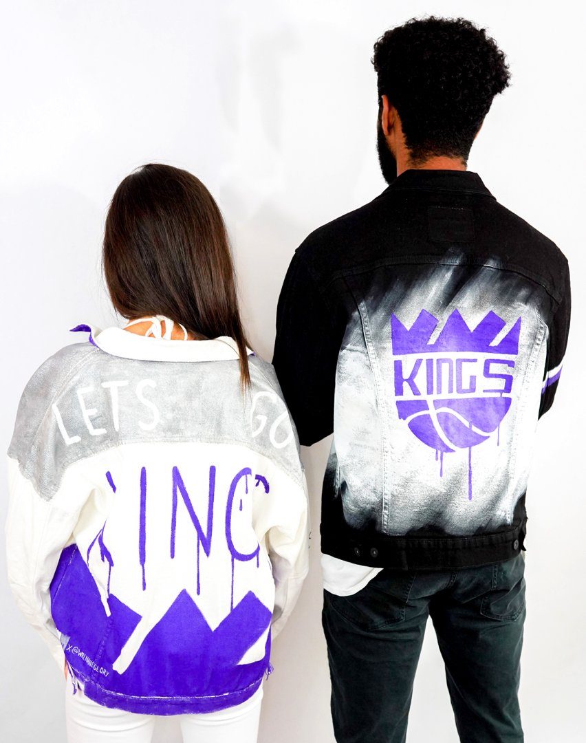 'GO KINGS' DENIM JACKET - MENS