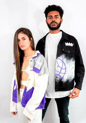 'GO KINGS' DENIM JACKET - MENS
