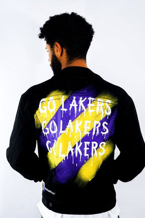 'GO LAKERS' DENIM JACKET - MEN