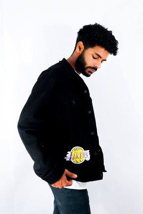 'GO LAKERS' DENIM JACKET - MEN