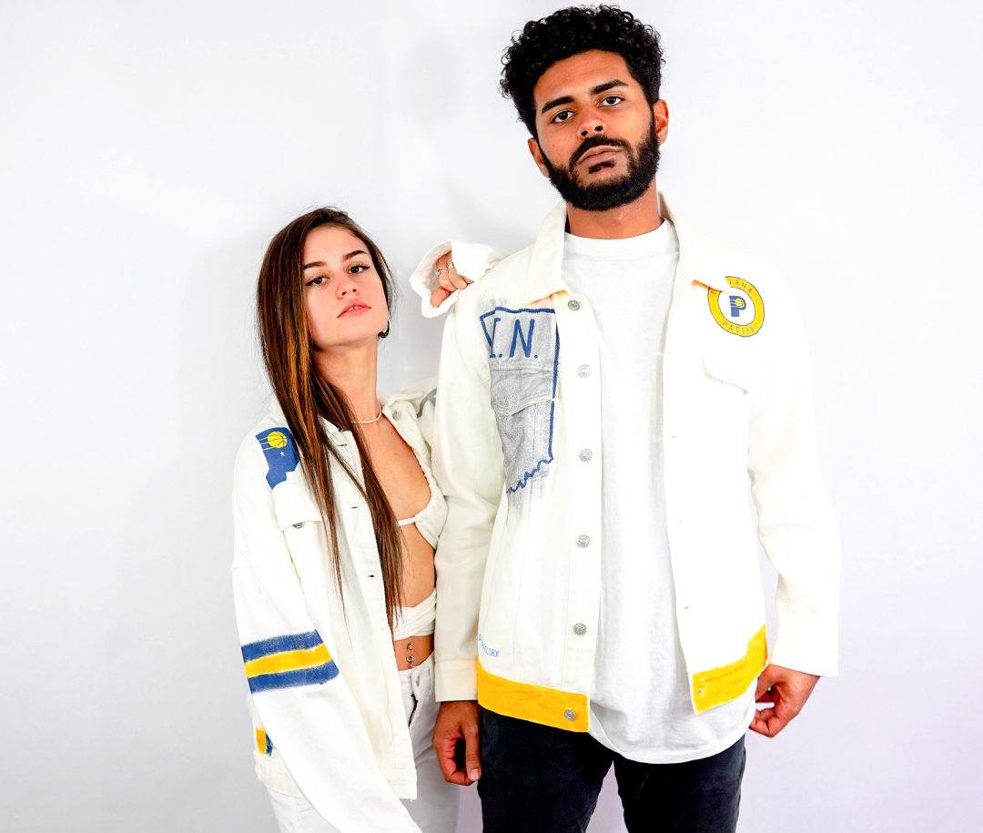 'GO PACERS' DENIM JACKET - WOMEN