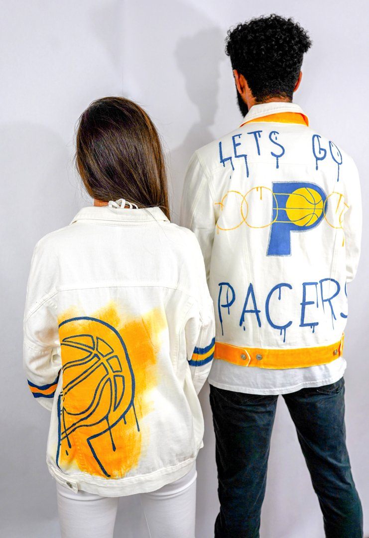 'GO PACERS' DENIM JACKET - WOMEN