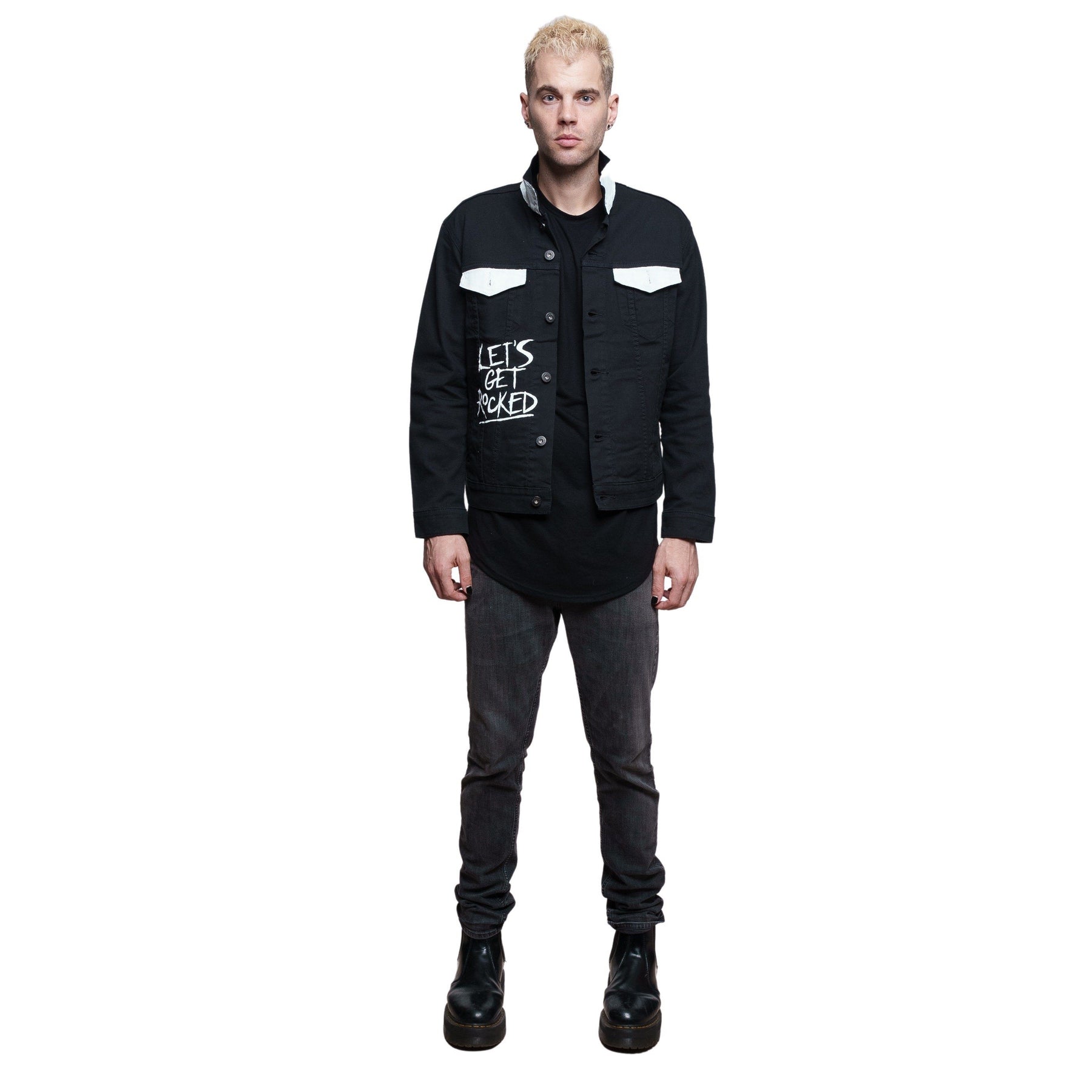 'DEF LEPPARD' DENIM JACKET - Men